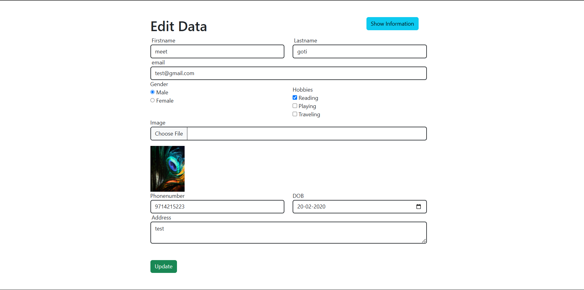 How to Insert-update-delete Data in Database using Codeigniter1