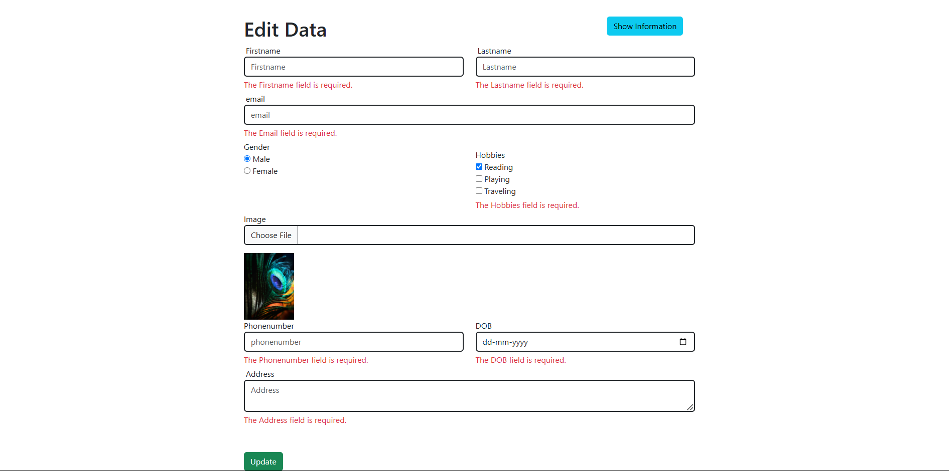 How to Insert-update-delete Data in Database using Codeigniter2